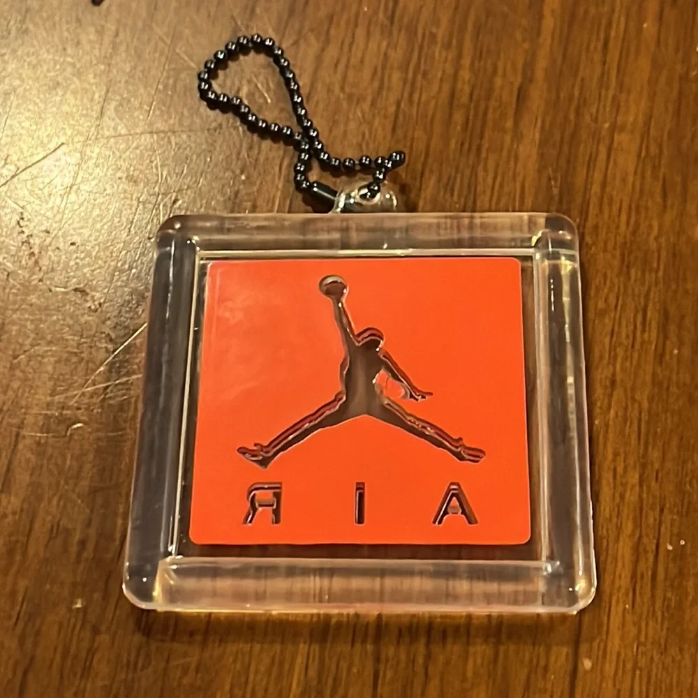 Nike Air Jordan hang tag key chain vintage